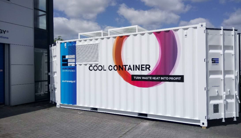 Thermoacoustic cooler cool container